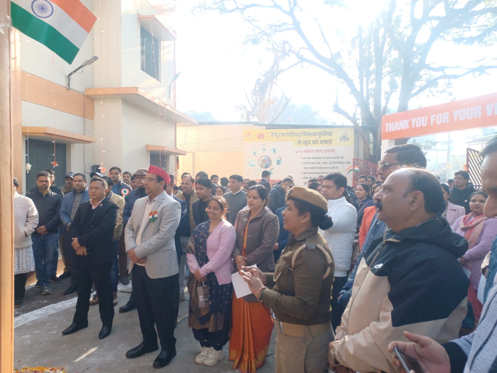 सीएमओ कार्यालय देहरादून में गरिमापूर्ण ढंग से मनाया गया 77वां गणतंत्र दिवस समारोह