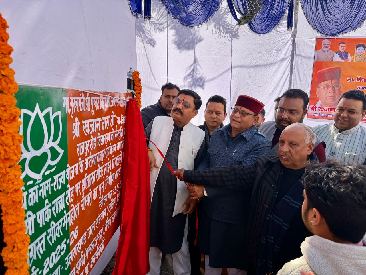 विधायक ने किया क्षतिग्रस्त सीवर लाइनों के बदलने एंव नव निर्माण कार्यों का शिलान्यास